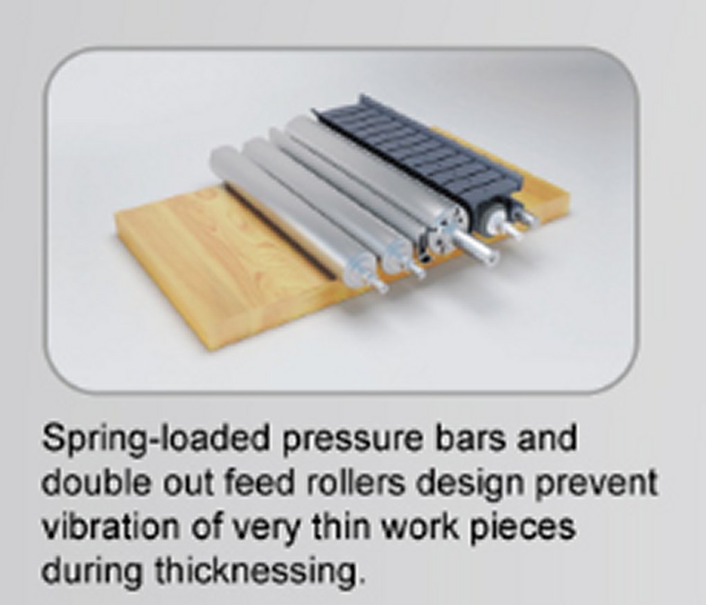 MOTO 2 OUTFEED ROLLERS + SEGMENT INFEED 8
